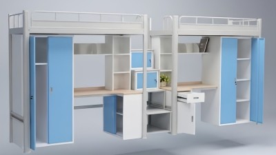 公寓床上床下桌楼梯选择方案